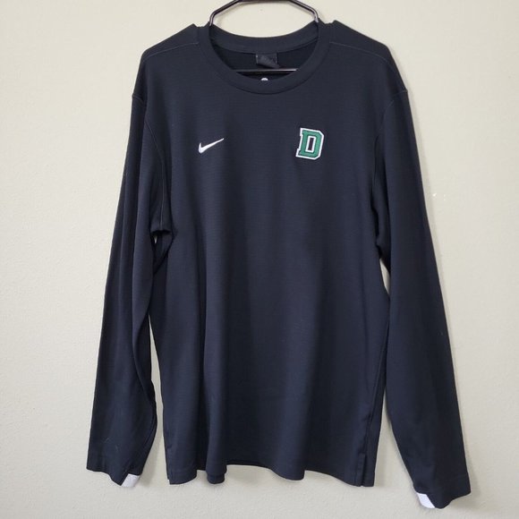 Nike Other - Nike Mens Black Long Sleeve Crew Neck Activewear Basic T Shirt Size Large